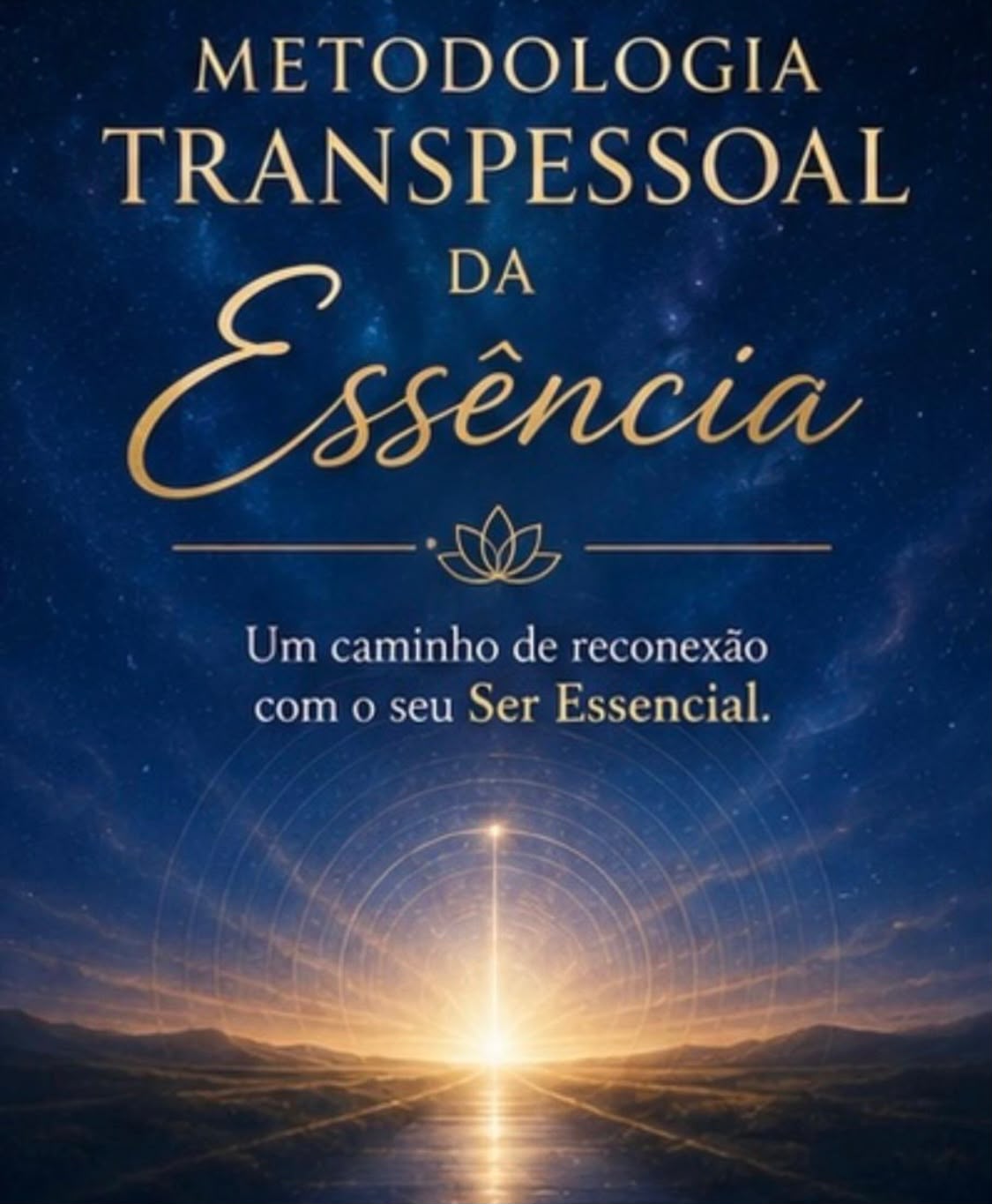 Altar sereno com vela, flores secas e cristal